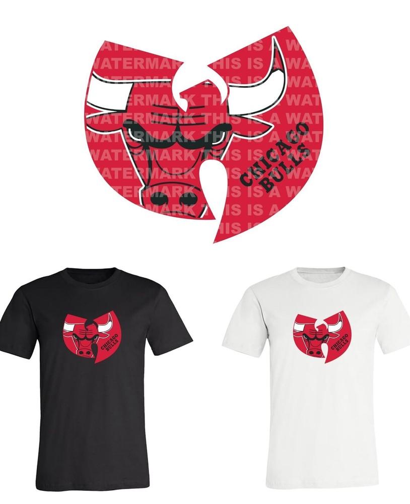 

Chicago Bulls Wu Tang NBA Team logo shirt Youth - 5XL!!! Fast Ship! Unisex T-Shirt XXXXL