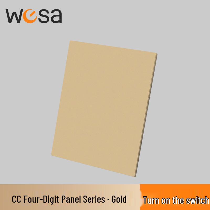 European Standard Flame Retardant Multi-Socket Wall Panel with Switch