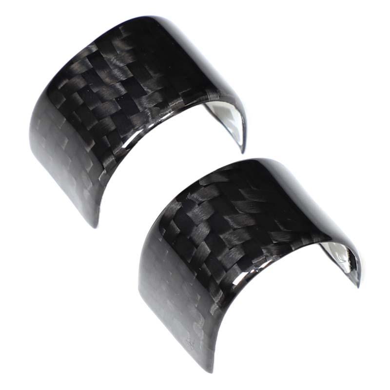 Echte Kohlefaser für Fiat Abarth 595 695 2017-2025 Lenkrad Richtungsring Abdeckung Auto Innenraum Zubehör