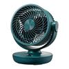 Amiqoo Rechargeable Oscillating Desktop Air Circulator Fan