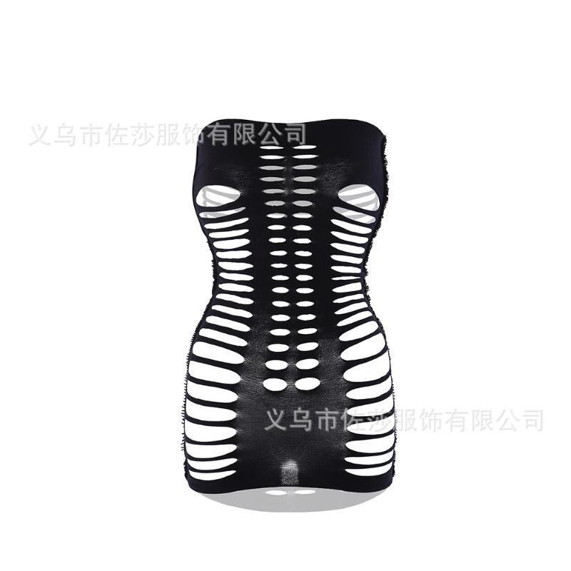Sex Underwear Tube Top Hole Skirt Hollow