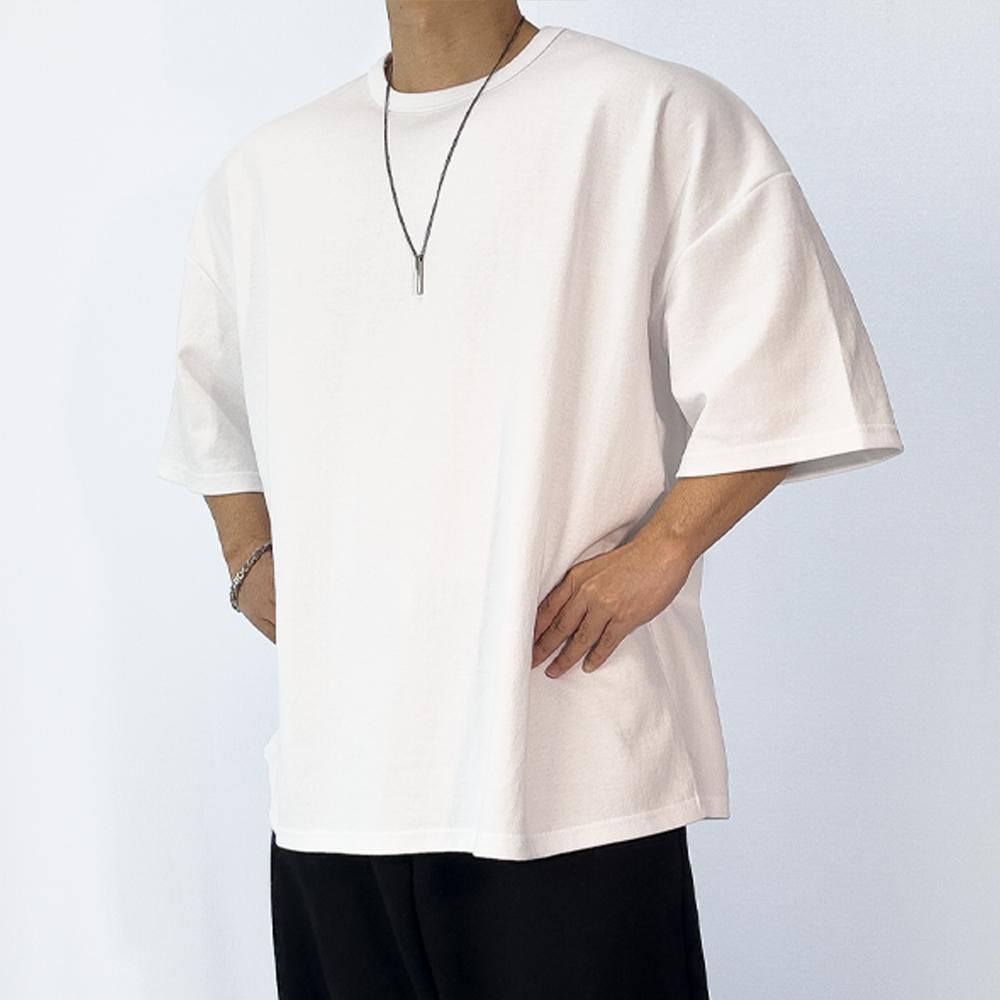 Pasiensia Plain Big Size Boxy Fit Short Sleeve