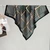 Decorative Simple Texture Silk Scarf Women'S New Style Spring And Autumn Summer Fashion Versatile Headscarf Work Scarf
