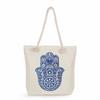 Geometric patterns print thick rope single-shoulder beach bag 7282 CLE