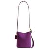 Bleecker 21 Logo Bolso Cubo Clásico Bolso de Hombro para Mujer Violeta CCW84-1ZVIO