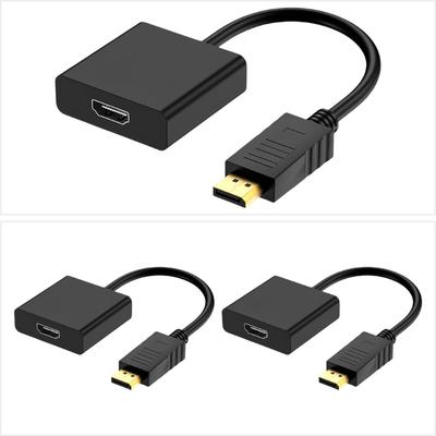 To Hdmis Adapter Cable 4K30Hz Gold Plate Connectors Plugs and Play for PC Laptop Monitor TV Video Transfer