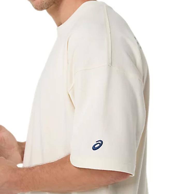 Asics Heritage Round Neck Short Sleeve Quick Dry T-Shirt Unisex Tops 2033C004-101