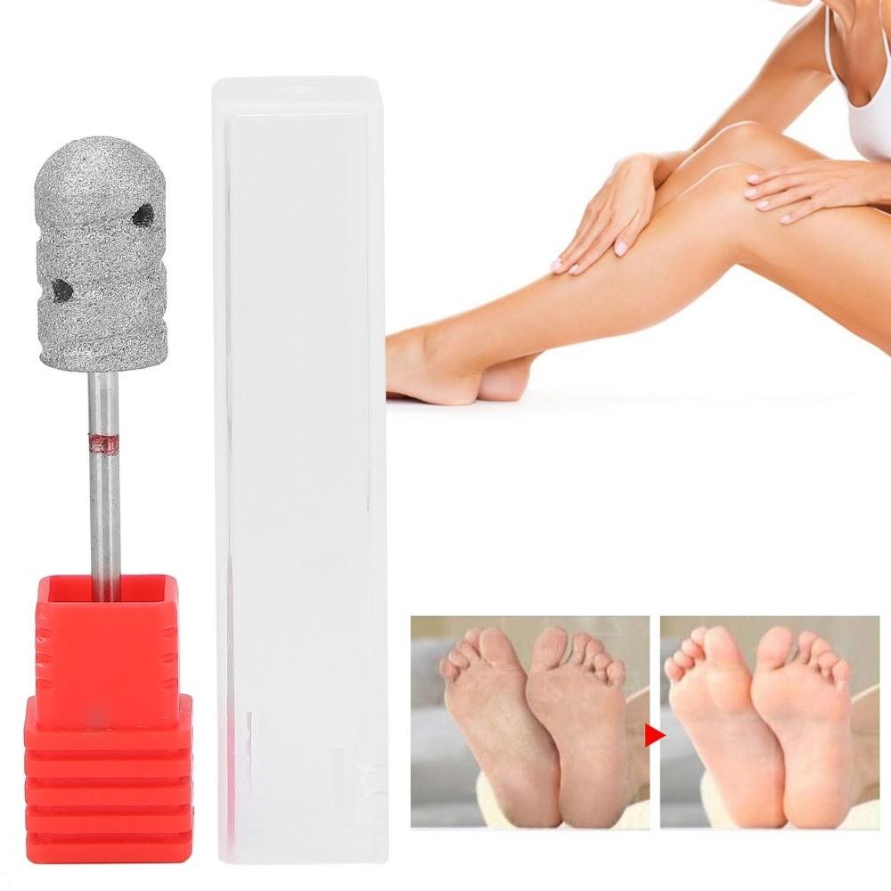 Round Rotary Tool Burr Pedicure Cone Drill Bit  Professional salon foot care accessories