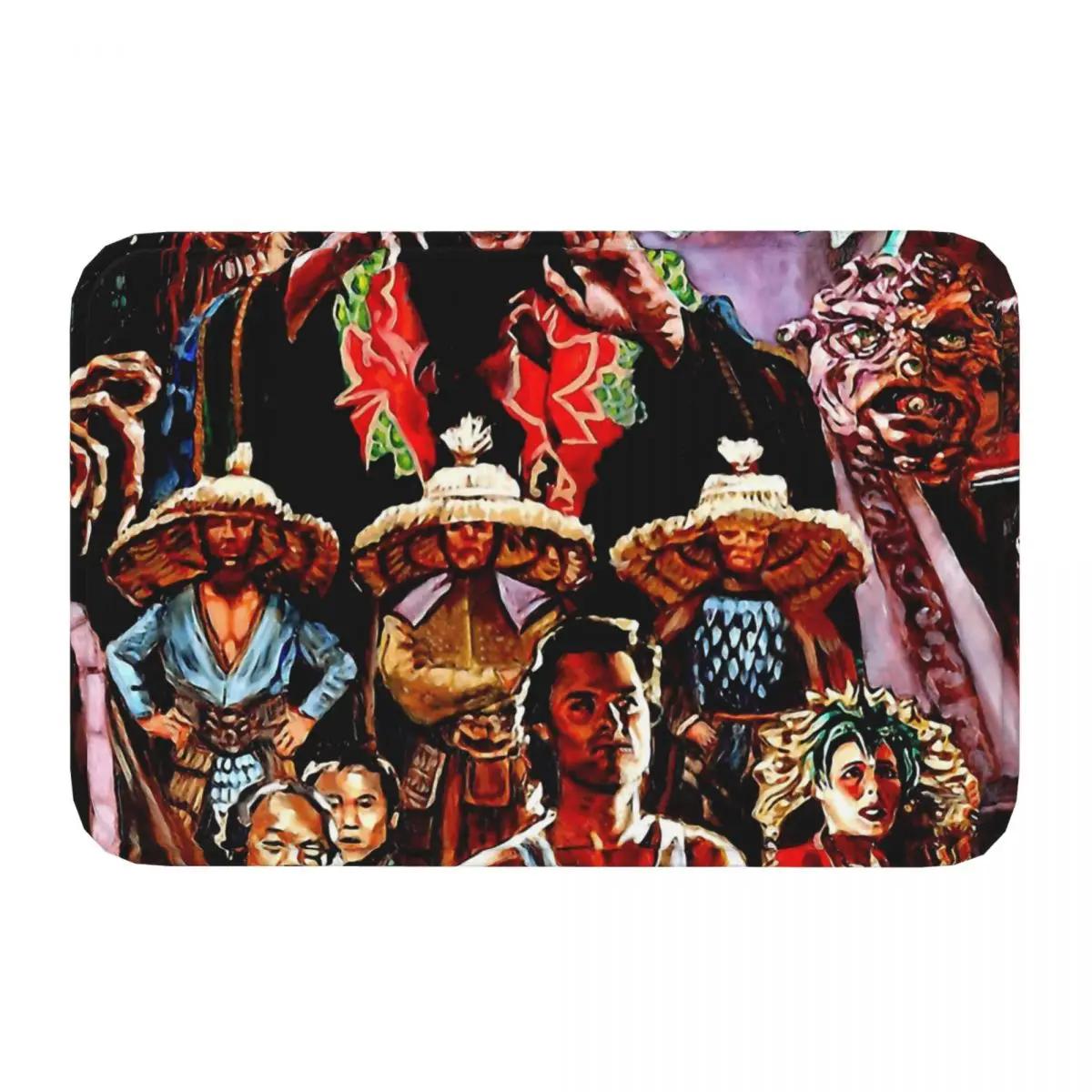 Bedroom Mat Big Trouble In Little China Rug Home Doormat Kitchen Carpet Outdoor 40cmx60cm белый