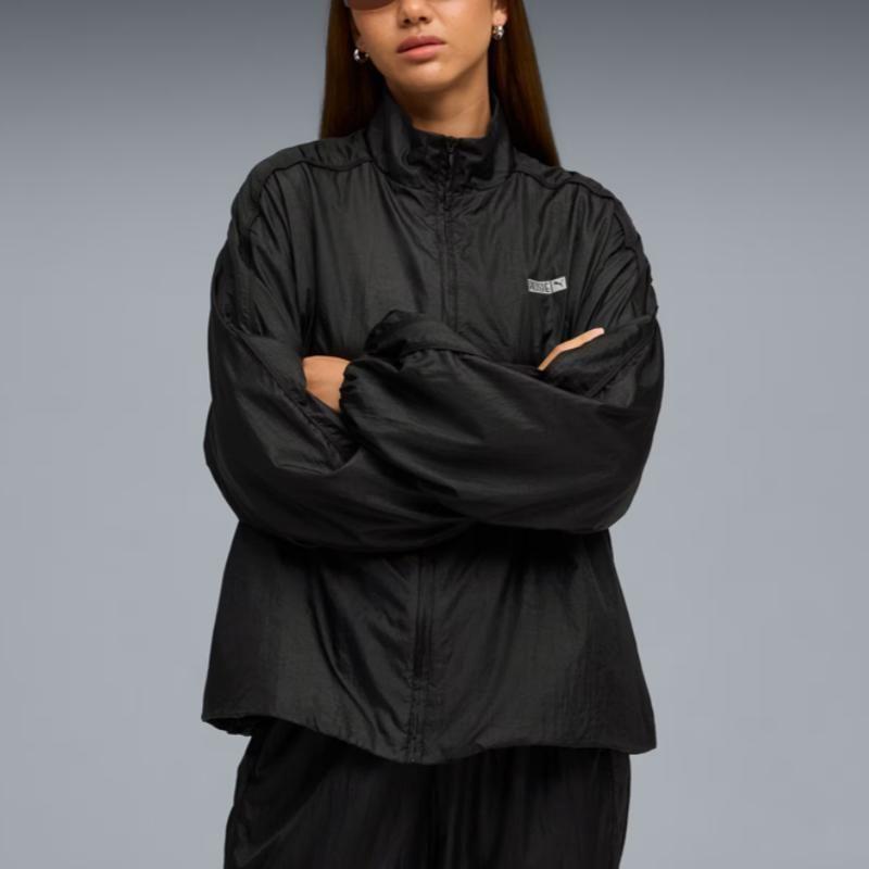 PUMA T7 Jackets Women's Stand Collar Moderate Other 633793-01