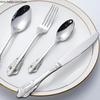 Stainless Steel Cutlery Set Knife Fork Spoon Set 4-piece Set Western Food Tableware Kitchen Accessories Coffee Spoon Fruit Fork