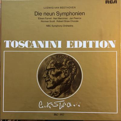 LP Record LUDWIG VAN BEETHOVEN / NBC SYMPHONY - Die Neun Symphonien - Toscanini Edi AT600,2635115 RCA Germany Classical Used