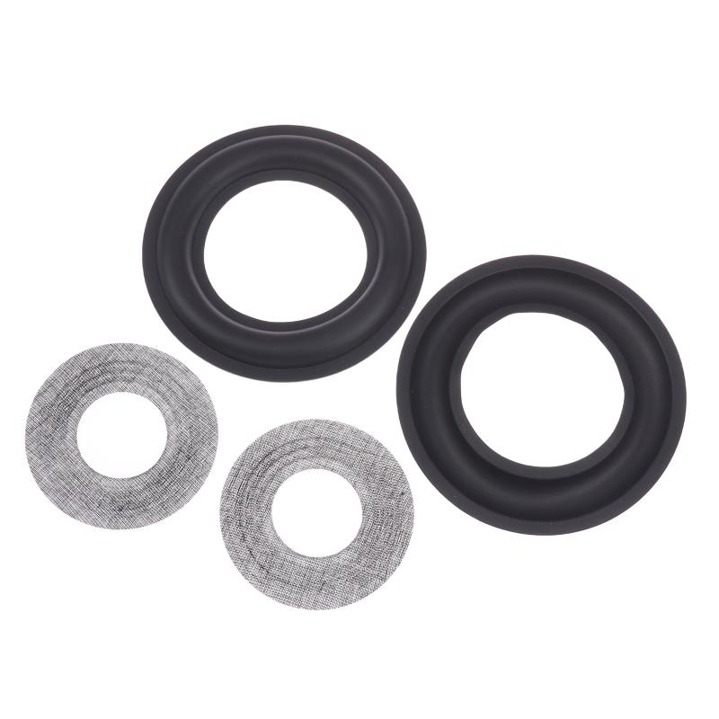 2Pcs For Speaker Foam Folded Edge Ring /Foam Spider Loudspeaker Woofer Repair Side Surround Circle Replacement Parts