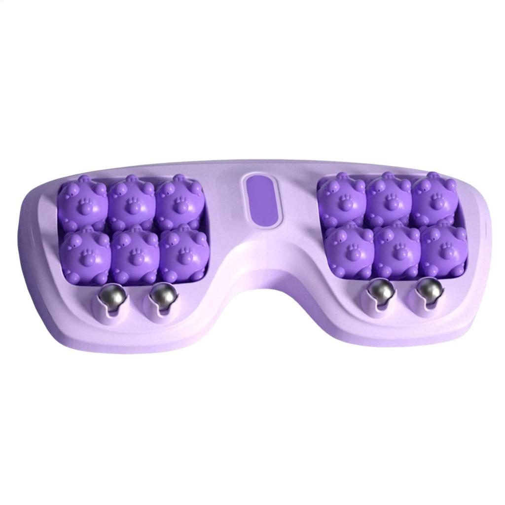 Foot Massager Roller Feet Acupressure Point Massage Plantar Fasciitis Pain Relief Relax Roller Trigger Point Reflexology Tool
