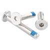304 Stainless Steel Hex Socket Flat Head Screws, M2-M10, Anti-Loosening & Detachment