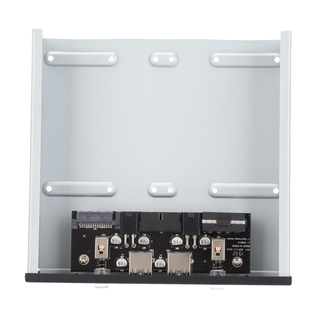 USB Front Panel Adapter 2 Ports USB3.0 Stable Reliable Independent Switch Convenient Practical