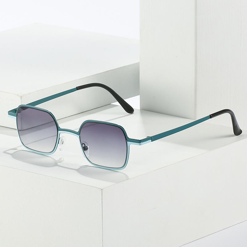 Small Frame Sunglasses, Literary Square Glasses, Personalized Paint Sunglasses For Women