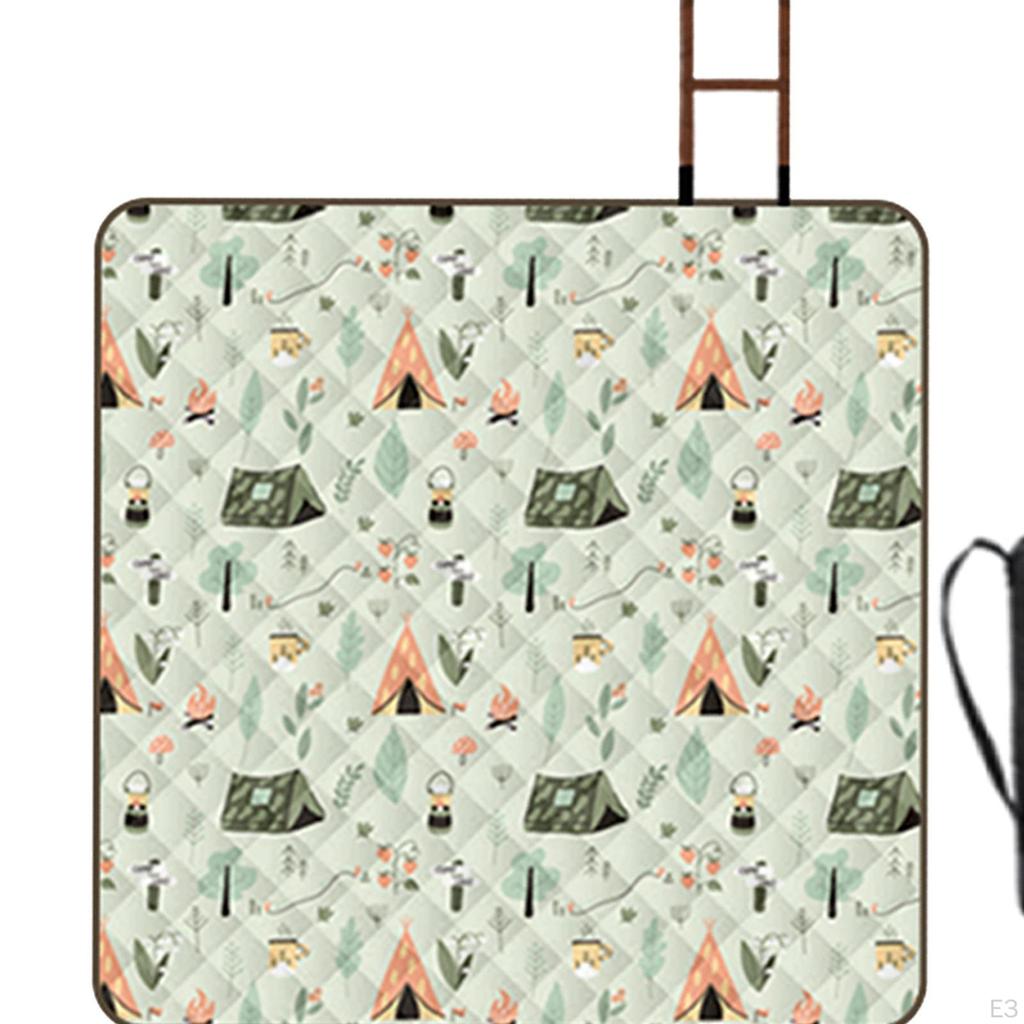 Large Beach Blanket for Travel And Picnics 200 Cm X Machine Washable Portable Camping Mat