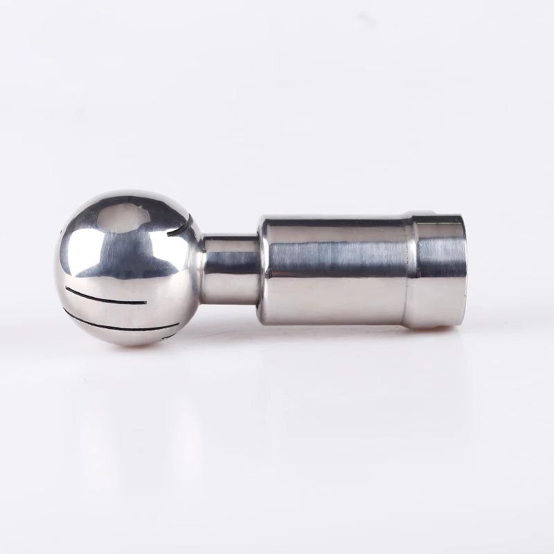 1/4 3/8'' 1/2'' 3/4'' 1''1-1/4 1-1/2 BSP Innengewinde 304 Edelstahl Sanitärer CIP-Tank Reinigungsball Rotierender Sprühball