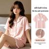Women's Cloud Cotton Lace Pajama Cardigan Set - Spring & Autumn Collection
