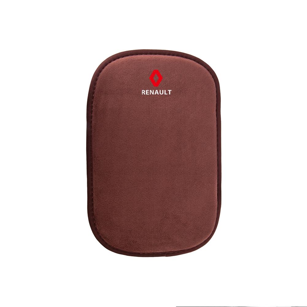Car Center Console Armrest Box Protector Cover Arm Rest Cushion for Renault Koleos Captur Kadjar Megane Clio Scenic Duster Logan R333