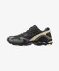 Mizuno (Unisex) Wave Rider 10 - Black Sand:Quiet Shade:Banana Crepe / D1Ga256301