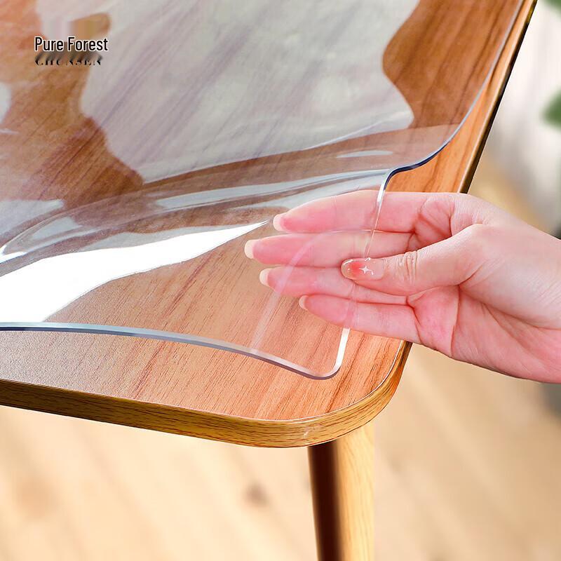 Clear PVC Table Protector Mat