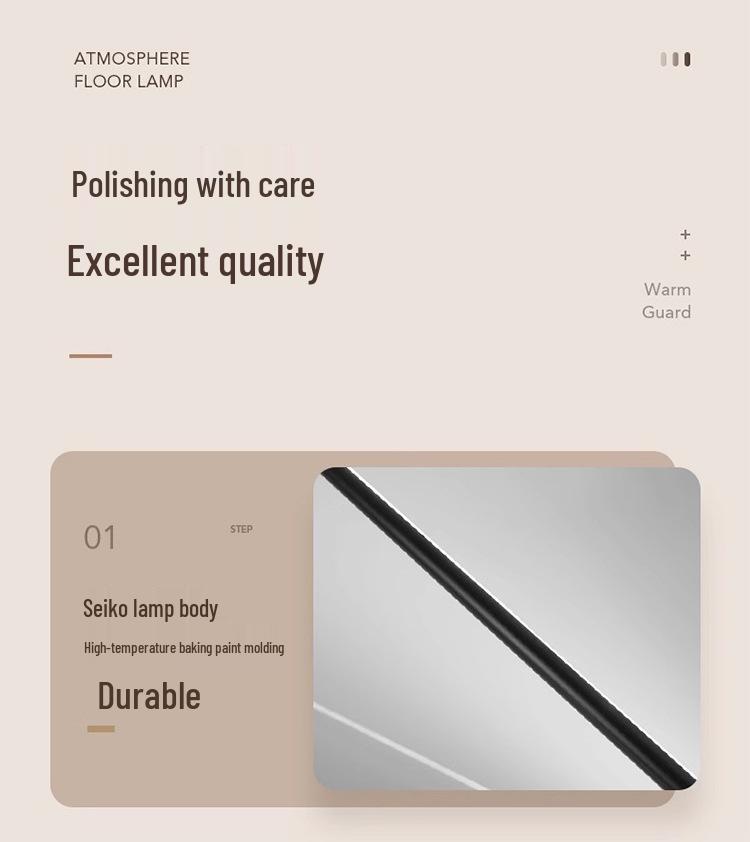 LED Floor Lamp: Versatile Lighting for Living Room, Bedroom, and Reading Nooks