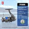 Interchangeable Hand Fishing Reel - Durable Long Cast with Metal Core and Plastic Shell for Sea Fishing
