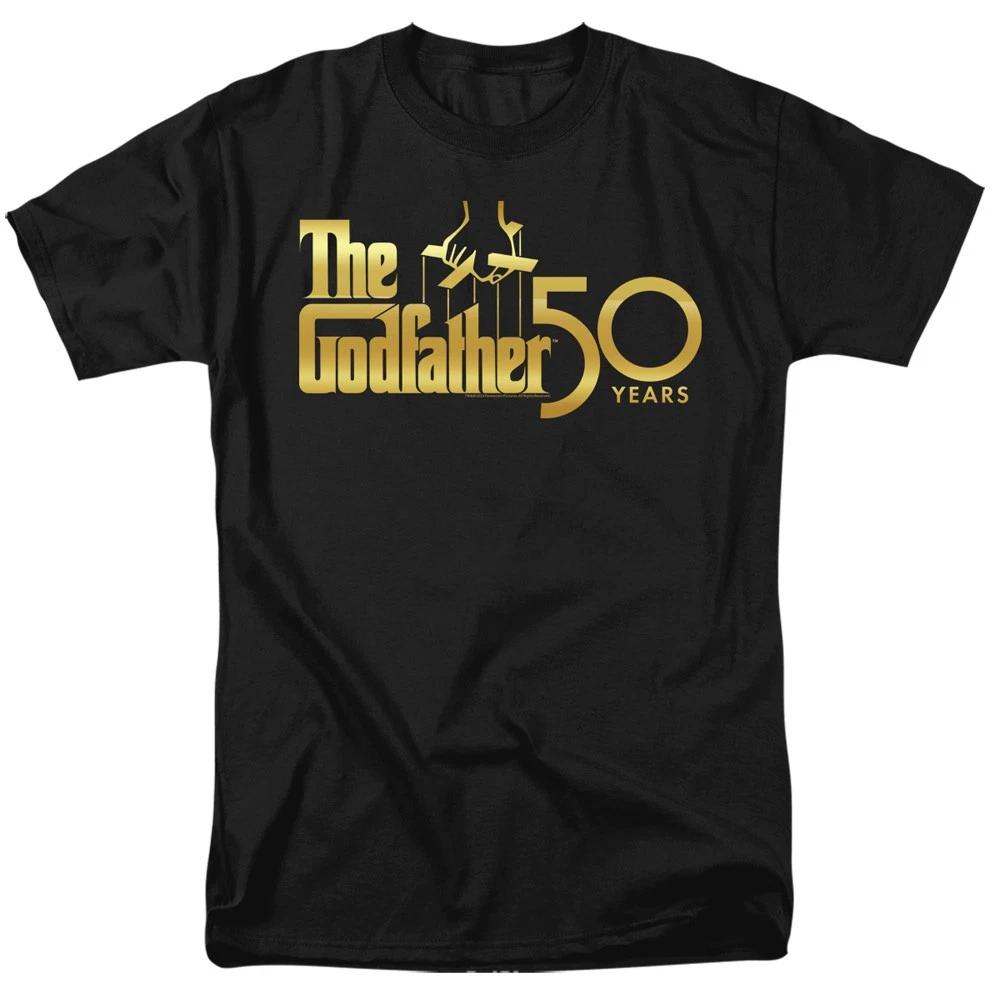 Godfather - Godfather 50th Logo -  Unisex Short Sleeve Children s T-shirt - Black 150