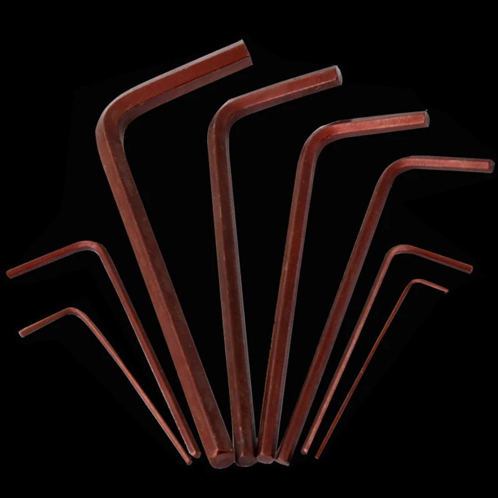 Mini Allen Key Wrench Set Size 0.7 To 4mm With Bag Portable Precison Hex Key Screwdriver Metric L Shape Short Arm Tool Kit