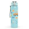 1PC Toy Car Cloud Seamless Pattern 750ml Color Plastic Sports Water Bottle Leakproof Flip Straw Lid Suitable for Sports Office Home Use