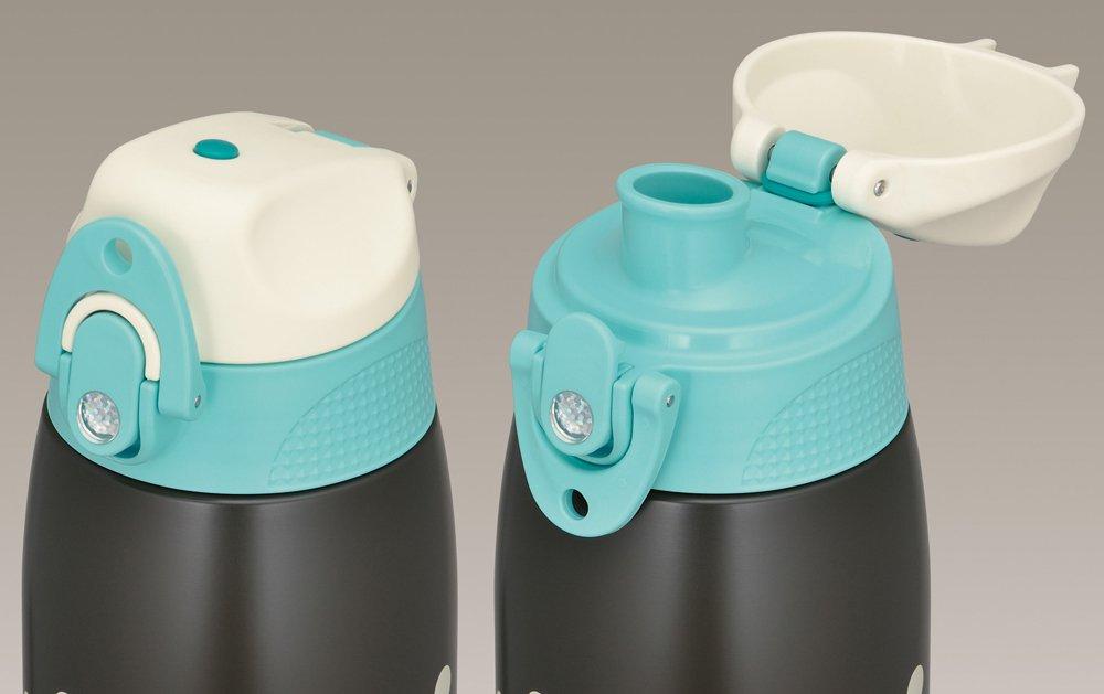 Thermos Vacuum Insulated 2-Way Bottle FFR-1004WF D-BL Dot Blue 1.0L