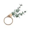 4Pcs Napkin Rings Simple Decorative Handicraft Leaf Flower Napkin Rings for Weddings New Years Parties