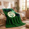Ferencvaros Print Flannel Blanket Soft Warm Sofa Bed Throw Blanket For Home Office Bedroom