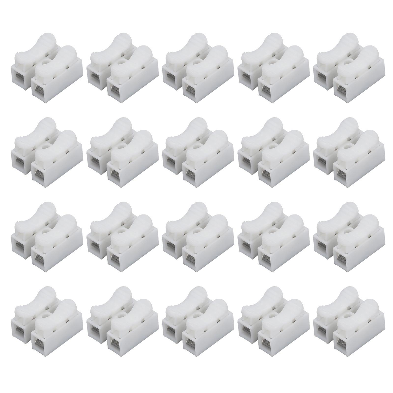 

20Pieces High Temperature Resistant Wire Connectors Electrical Terminals Suitable For Efficient And Safe Electrical Work