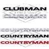 Adesivo per Auto in Metallo Per Mini Cooper Countryman Clubman JCW R56 R57 R58 F56 F57 F60 Emblema Badge Decalcomania Portellone Accessori Auto