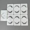 Premium 3D Silk Human Hair Full Strip Eyelashes Natural Volume Synthetic False Eye Lashes From Premium Manufacturer