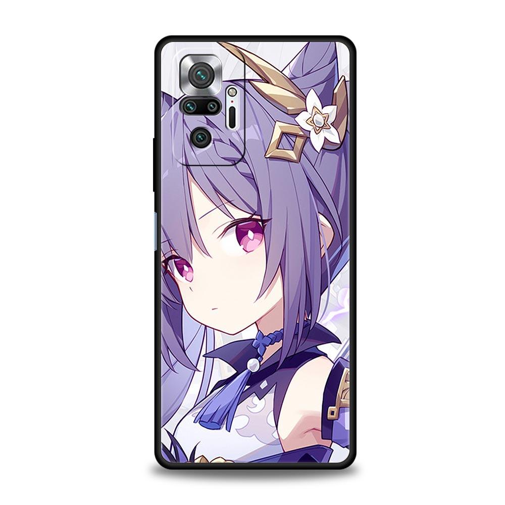 Genshin Impact Game Phone Case For Xiaomi Redmi Note 12 11 10 Pro Plus 10S 9S 9 9T 8T 9C 9A 8 7 K40 Gaming Silicone Cover