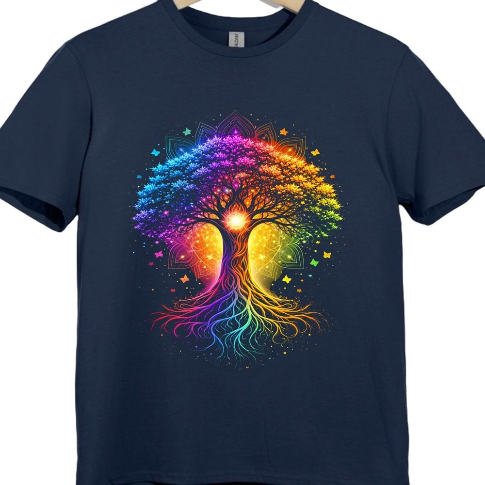 Tree Of Life TShirt Unisexdala Yoga Meditation Hippie Boho Lover Gift Graphic Tee
