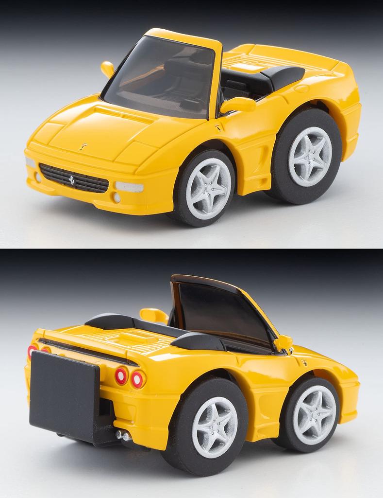 Tomytec Zero Ferrari F355 Spider Completed Model Choro-Q Z-78a (Yellow)