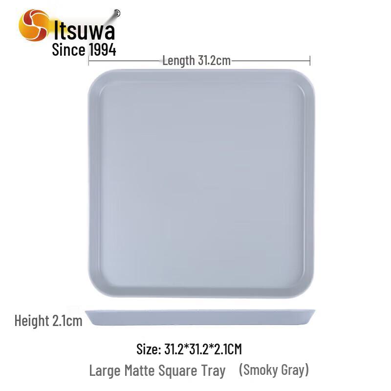 Nordic Matte Melamine Serving Tray