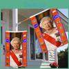 Premium Queen Elizabeth Ii Platinum Jubilee Flag Banner Elegant Mourning Decoration For Home And Garden