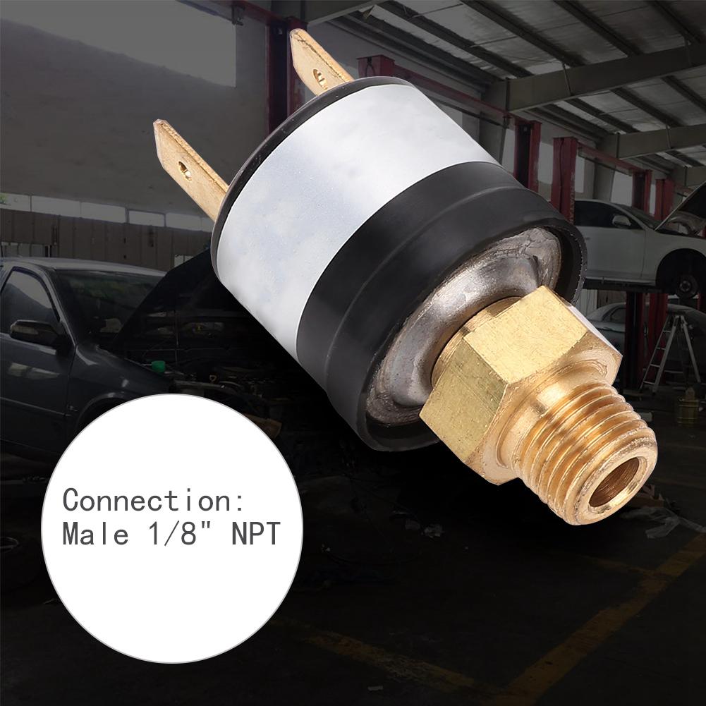 Férfi 1 8 NPT Légkompresszor Nyomáskapcsoló 120 150psi Fém Vezérlőkapcsoló MAPS120150T18