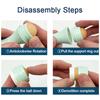 Natural Volcanic Face Roller Absorbing 2 in 1 Oil Control Matte Makeup Skin Care Tool Facial Cleaning Oil Absorption Roller Ball