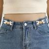 Pant Waist Tightener 2 Pairs Waist Tightener Buckles Adjustable Pants Button Tightener Detachable Waist Tightener Buckles