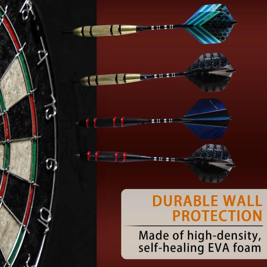 Splicing Dart Board Wall Protector Universal EVA Octagon Dart Backboard Wall Protection Surround Backing Guard Dart Board Accessories