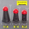 Fishing Ground Bait Feeder with Line Feather Shuttle Type Bait Launcher, Long Cast Black Pit Tool for Wild Fishing