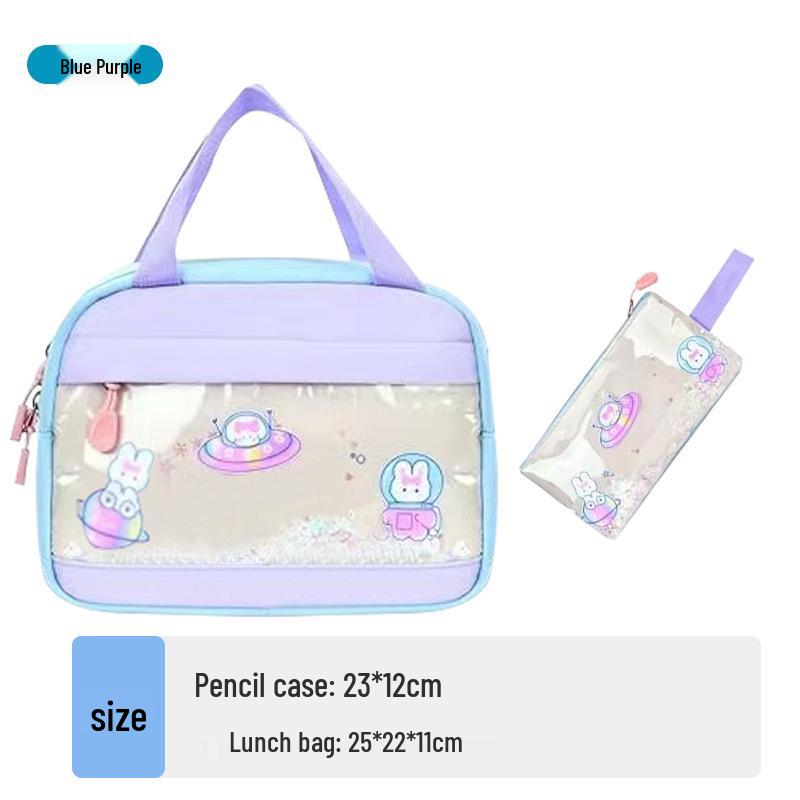 Quicksand Style Backpack for Girls - Suitable for Elementary to Junior High Students