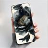 Hülle Für LG K8 2017/LG K8 2018/LG K9 2018 Weiches Silikon Schwarzes Gehäuse Für LG K10 2016/LG K10 2017 Hülle Niedliche Blume Cartoon Hülle